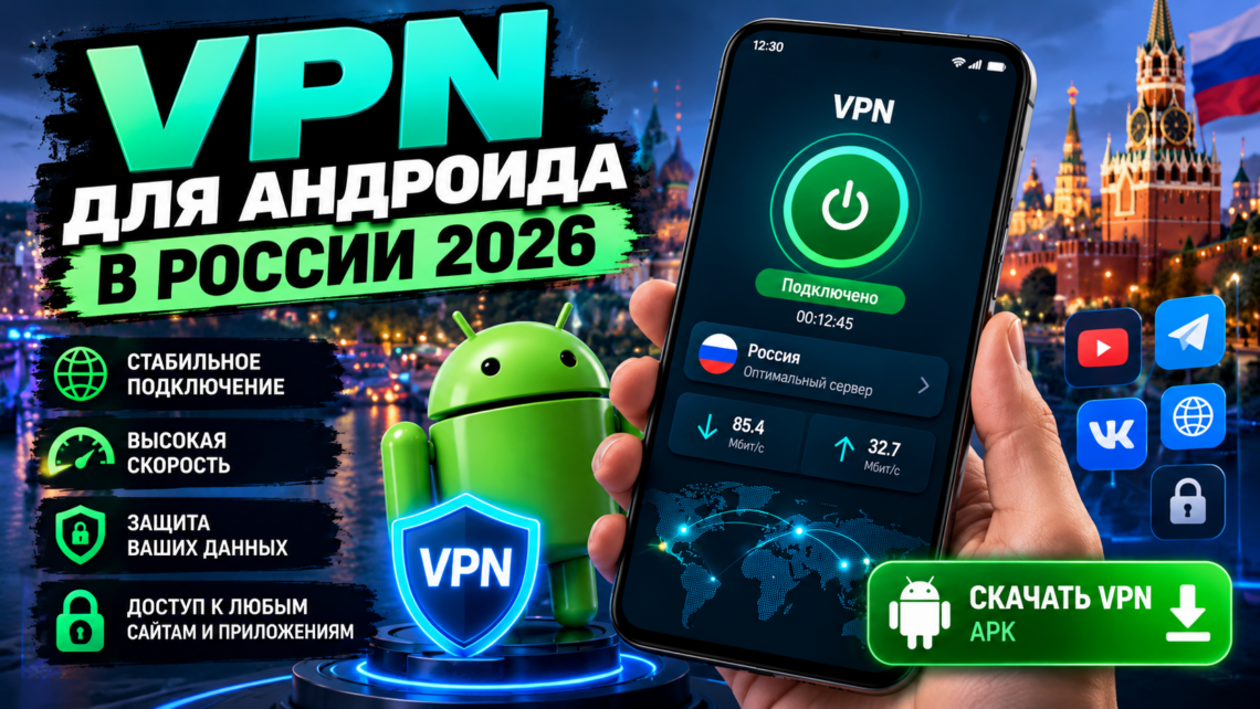VPN рабочий для Android